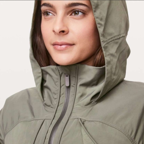 Lululemon athletica Always Effortless Jacket Grey Sage - Picture 8 of 16